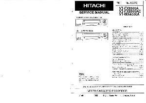 Сервисная инструкция Hitachi VT-FX6500A, VT-MX4530A ― Manual-Shop.ru