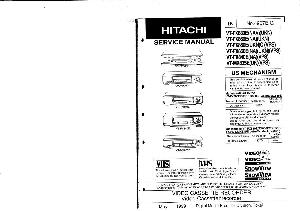 Service manual Hitachi VT-FX840E, VT-FX850E, VT-FX860E, VT-FX880E ― Manual-Shop.ru