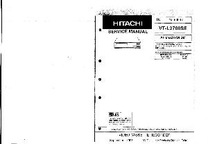 Сервисная инструкция Hitachi VT-L2700SE ― Manual-Shop.ru