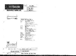 Service manual Hitachi VT-M181A, VT-M281A ― Manual-Shop.ru