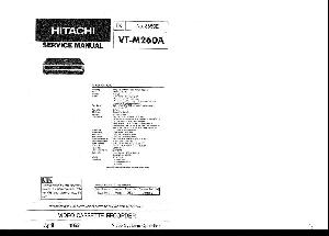 Сервисная инструкция Hitachi VT-M260A ― Manual-Shop.ru