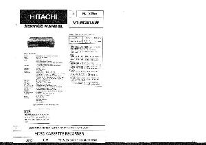 Service manual Hitachi VT-M261AW ― Manual-Shop.ru