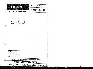 Сервисная инструкция Hitachi VT-M328E ― Manual-Shop.ru