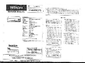 Сервисная инструкция Hitachi VT-M332E ― Manual-Shop.ru