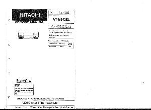 Service manual Hitachi VT-M342EL ― Manual-Shop.ru