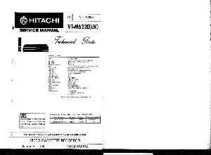 Сервисная инструкция Hitachi VT-M622E ― Manual-Shop.ru