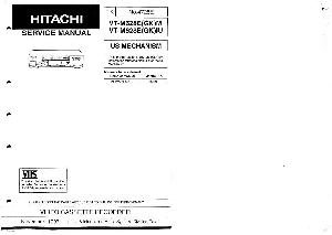 Сервисная инструкция Hitachi VT-M628E ― Manual-Shop.ru