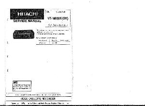 Service manual Hitachi VT-M888K ― Manual-Shop.ru