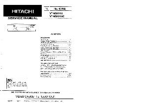 Сервисная инструкция Hitachi VT-MX421A ― Manual-Shop.ru