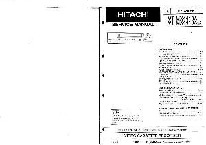 Сервисная инструкция Hitachi VT-MX4410A ― Manual-Shop.ru