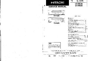 Сервисная инструкция Hitachi VT-P91R, VT-P95R ― Manual-Shop.ru