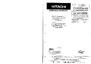 Сервисная инструкция Hitachi VT-UX6530AW, VT-UX6570A  ― Manual-Shop.ru