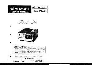 Сервисная инструкция Hitachi VX-52A ― Manual-Shop.ru