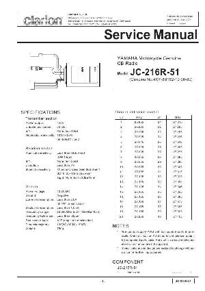 Service manual Clarion JC-216R51 ― Manual-Shop.ru