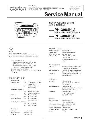 Service manual Clarion PH-3084HA, B ― Manual-Shop.ru