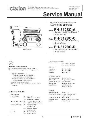 Сервисная инструкция Clarion PH-3128C ― Manual-Shop.ru