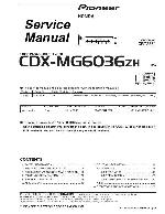 Сервисная инструкция Pioneer CDX-MG6246ZH