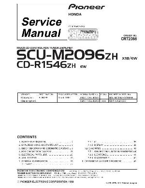 Сервисная инструкция Pioneer SCU-M2096, CD-R1546 ― Manual-Shop.ru