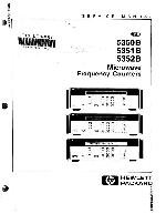 Service manual HP (Agilent) 5350 5351 5352B FREQUENCY COUNTER