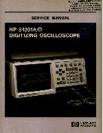 Service manual HP (Agilent) 54201A D DIGITIZING OSCILLOSCOPE