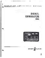 Service manual HP (Agilent) 606A SIGNAL GENERATOR