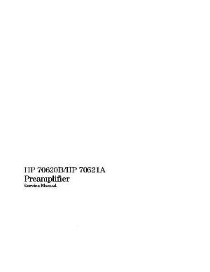 Сервисная инструкция HP (Agilent) 70620B 70621A PREAMPLIFIER ― Manual-Shop.ru