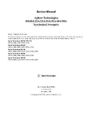 Service manual HP (Agilent) 8360 SERIES SYNTHESIZED SWEEPER ― Manual-Shop.ru