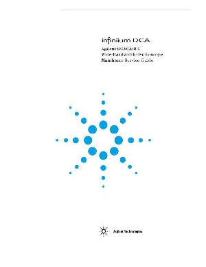 Сервисная инструкция HP (Agilent) 86100A B C OSCILLOSCOPE ― Manual-Shop.ru