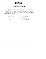 Service manual HP (Agilent) E1135C POWER DISTRIBUTION UNIT