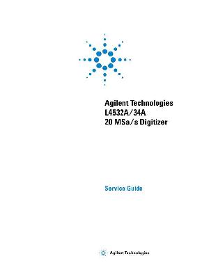 Service manual HP (Agilent) L4532A L4534A DIGITIZER ― Manual-Shop.ru