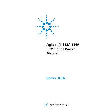 Service manual HP (Agilent) N1913 N1914A POWER METER ― Manual-Shop.ru