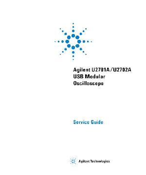 Service manual HP (Agilent) U2701A U2702A OSCILLOSCOPE ― Manual-Shop.ru