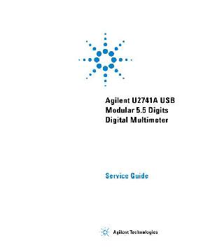 Service manual HP (Agilent) U2741A DIGITAL MULTIMETER ― Manual-Shop.ru
