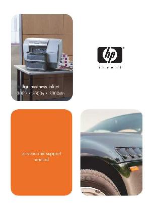 Сервисная инструкция HP BUSINESS INKJET 3000DTN ― Manual-Shop.ru