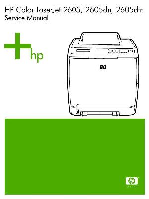 Сервисная инструкция HP Color-LaserJet-2605, 2605DN, 2605DTN ― Manual-Shop.ru