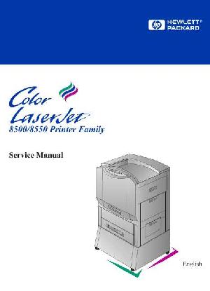 Service manual HP COLOR-Laserjet-8550 ― Manual-Shop.ru