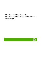 Service manual HP Color-LaserJet-CP1210, CP1510