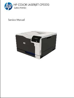 Сервисная инструкция HP Color-LaserJet-CP5220 ― Manual-Shop.ru