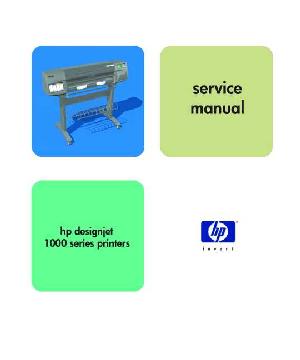 Сервисная инструкция HP DESIGNJET-1000 ― Manual-Shop.ru