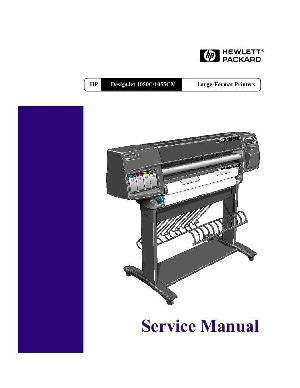 Сервисная инструкция HP DESIGNJET-1050, DESIGNJET 1055 ― Manual-Shop.ru