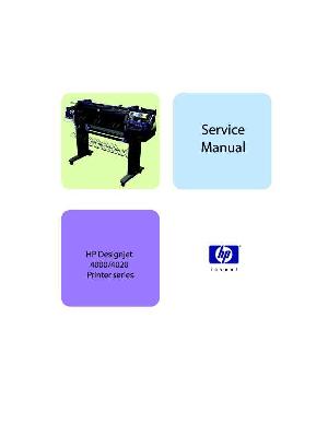 Сервисная инструкция HP Designjet-4000, 4020 ― Manual-Shop.ru