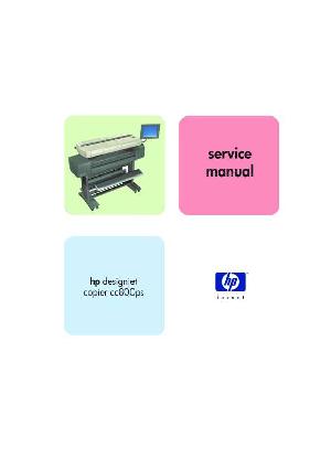 Сервисная инструкция HP DESIGNJET-COPIER-CC800PS ― Manual-Shop.ru