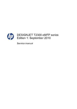 Service manual HP DESIGNJET-T2300 ― Manual-Shop.ru