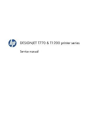 Сервисная инструкция HP DESIGNJET T770, T1200 ― Manual-Shop.ru