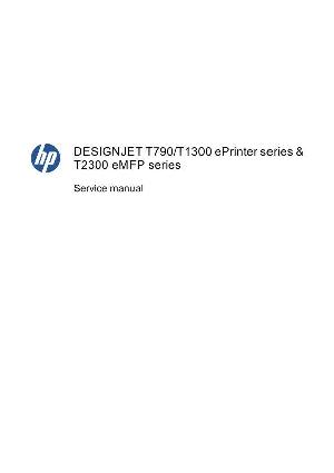 Сервисная инструкция HP DESIGNJET-T790, T1300, T2300 ― Manual-Shop.ru