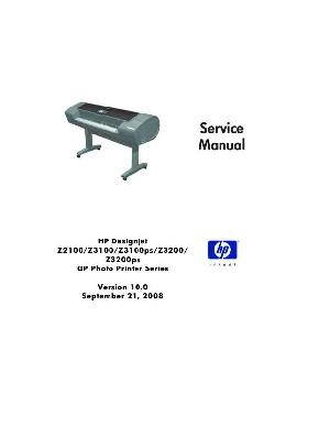 Сервисная инструкция HP DESIGNJET-Z3200 ― Manual-Shop.ru