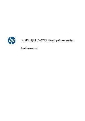 Сервисная инструкция HP DESIGNJET-Z6200 ― Manual-Shop.ru