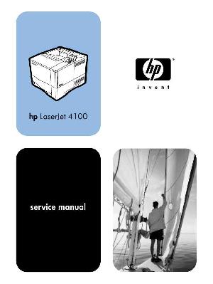 Сервисная инструкция HP Laserjet-4100 ― Manual-Shop.ru