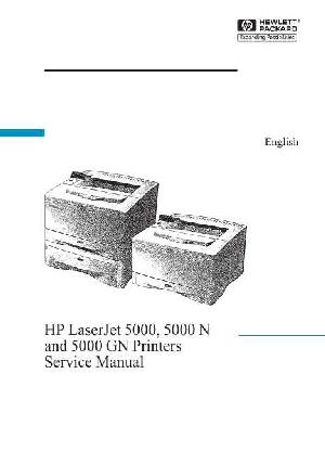 Service manual HP Laserjet-5000 ― Manual-Shop.ru