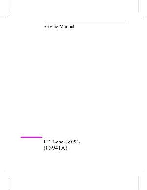 Сервисная инструкция HP Laserjet-5L ― Manual-Shop.ru